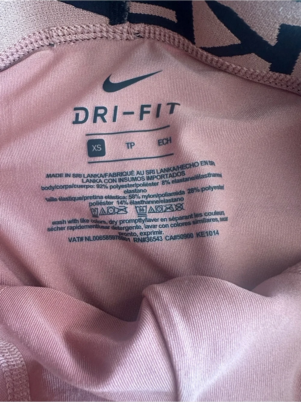 Nike Dri-Fit Boxer Briefs Mens Size XS Lot of 3 Peach Red Pink